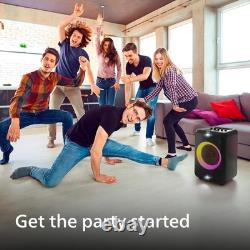 PHILIPS Audio TAX3206/94 80W Bluetooth Party Speaker with 14 Hours Play With Mic