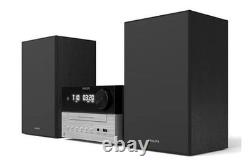 PHILIPS Micro Hifi Sound System CD Tunner USB AUX Bluetooth Bookshelf Speakers