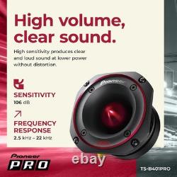 PIONEER TS B401PRO Car Audio Speakers Full Range Clear Sound Quality Easy