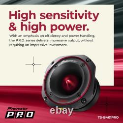 PIONEER TS B401PRO Car Audio Speakers Full Range Clear Sound Quality Easy