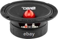 PRO-GM6.4B 480W Red Aluminum Bullet Speaker for Ultimate Car Sound Experience