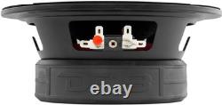 PRO-GM6.4B 480W Red Aluminum Bullet Speaker for Ultimate Car Sound Experience