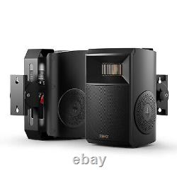 Pair Passive Outdoor Speakers Subwoofers Wall Mounted 80W 8 Ohms