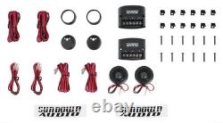 Pair Sundown Audio E-6.5CS 100 Watt RMS 6.5 Car Stereo Component Speakers