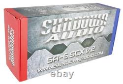 Pair Sundown Audio SA-6.5CX v. 2 6.5 120 Watt RMS Coaxial Car Stereo Speakers