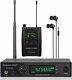 Phenyx Pro Uhf Stereo Wireless In Ear Audio Monitor System Ptm-10