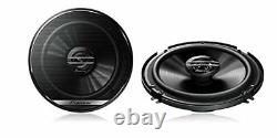 Pioneer 6.5 Car Audio Stereo Front & Rear Speakers WithMounting Bracket & Harness