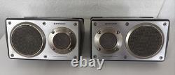 Pioneer TS-X9 Car Audio Stereo 2 way Rear Speakers Vintage cast aluminum Work