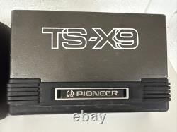 Pioneer TS-X9 Car Audio Stereo 2 way Rear Speakers Vintage cast aluminum Work