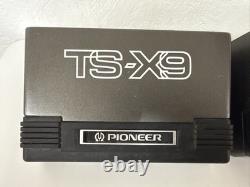Pioneer TS-X9 Car Audio Stereo 2 way Rear Speakers Vintage cast aluminum Work