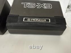 Pioneer TS-X9 Car Audio Stereo 2 way Rear Speakers Vintage cast aluminum Work