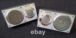 Pioneer TS-X9 Car Audio Stereo 2way Rear Speakers Vintage Die-cast aluminum