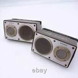 Pioneer TS-X9 Car Audio Stereo 2way Rear Speakers Vintage Die-cast aluminum