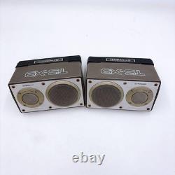 Pioneer TS-X9 Car Audio Stereo 2way Rear Speakers Vintage Die-cast aluminum