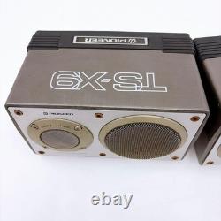 Pioneer TS-X9 Car Audio Stereo 2way Rear Speakers Vintage Die-cast aluminum