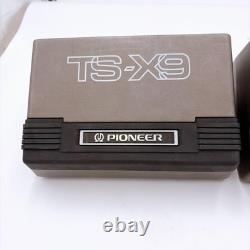 Pioneer TS-X9 Car Audio Stereo 2way Rear Speakers Vintage Die-cast aluminum