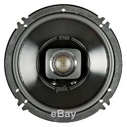 Polk Audio 6.5 300W 2 Way Car/Marine ATV Stereo Coaxial Speakers DB652 (2 Pair)