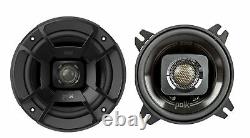 Polk Audio DB402 4 135W 2 Way Car/Marine ATV Stereo Speakers Black (4 Pack)