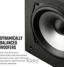 Polk Audio Monitor XT15 High-Resolution Compact Bookshelf Loudspeakers