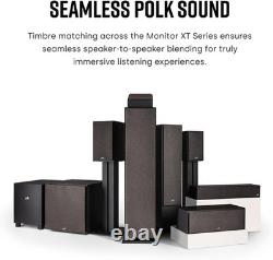Polk Audio Monitor XT15 High-Resolution Compact Bookshelf MXT15BK