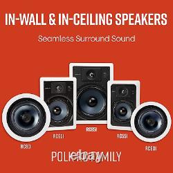 Polk Audio RC55i 5 In Wall Speakers (Pair)