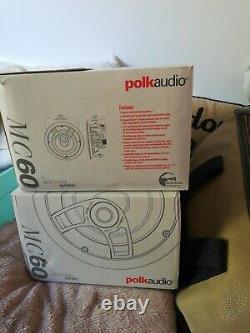 Polk audio In-Ceiling Stereo Speakers (2) Model MC60