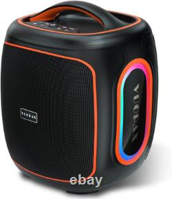 Portable Bluetooth Speaker, 120W Peak Powerful Loud Sound Deep Bass Wireless Larg