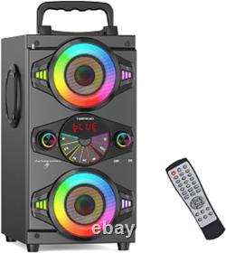 Portable Bluetooth Speakers 60W Big Powerful Wireless Loud Stereo Bass Sound Boo