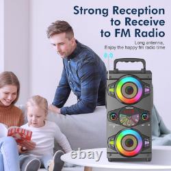 Portable Bluetooth Speakers 60W Big Powerful Wireless Loud Stereo Bass Sound Boo