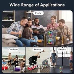 Portable Bluetooth Speakers, Powerful Wireless Loud Stereo Bass outdoor Sound