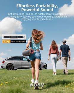 Portable Bluetooth Speakers Wireless 200W Peak Loud Sound and Deep Bass for