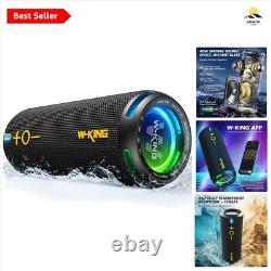 Portable Hi-Fi Bluetooth Speaker, Waterproof, 360° Sound, Deep Bass, 40W