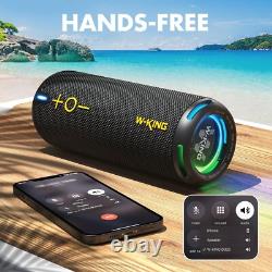 Portable Hi-Fi Bluetooth Speaker, Waterproof, 360° Sound, Deep Bass, 40W