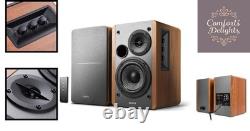 Powered Bookshelf Speakers 2.0 Active Studio Monitors 42W RMS