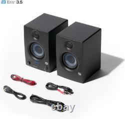 Presonus Eris 3.5 Gen 2 50W Studio Monitor Speakers Pair 2-Way Desktop Audio
