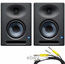 Presonus Eris E5 XT Studio Monitor 1 Paar + 2-fach Audio Stereo-Klinkenkabel