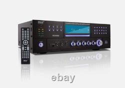 Pyle 4 Channel Wireless Bluetooth Amplifier Stereo Speaker Home Audio (Usa Plug)