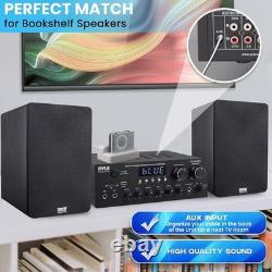 Pyle Home Audio Amplifier, Bluetooth Stereo Receiver, Surround Sound System, Wi
