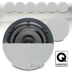 QI65CB 6.5 Stereo Ceiling Speaker 60W Hifi Shop Audio Installation (x8)