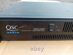 QSC RMX2450 Audio Stereo Power Pro Amplifier Bridgeable 2U Rock Solid Quality
