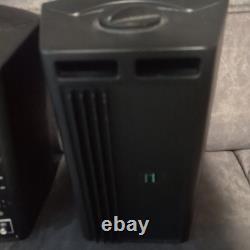 QTX BC5A Black Amplified Stereo Set of Speakers QTX Sound Black Working bc 5a