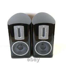QUAD Z-2 stereo speakers in gloss black boxed ideal audio