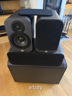 Q Accoustics Quality Audio Speakers. 3000 Series. 1 Q3070S Active Sub And