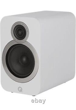 Q Acoustics 3020i Bookshelf Speakers & 3000i Stands Hi-Fi Cinema Artic White