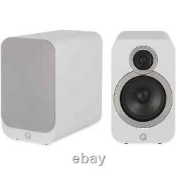 Q Acoustics 3020i Bookshelf Speakers HiFi Home Audio PAIR Arctic White
