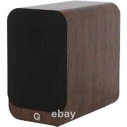 Q Acoustics 3020i Bookshelf Speakers HiFi Home Audio PAIR English Walnut