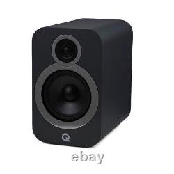 Q Acoustics 3030i Bookshelf Speakers Pair Graphite Grey Music Home Audio 2022
