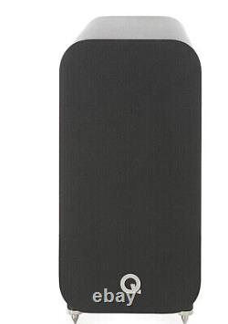 Q Acoustics 3060S Slimline Subwoofer Home Cinema Hi-Fi Audio Sub Carbon Black