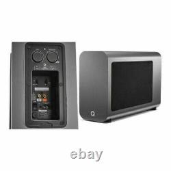 Q Acoustics 3060S Slimline Subwoofer Home Cinema Hi-Fi Audio Sub Graphite Grey