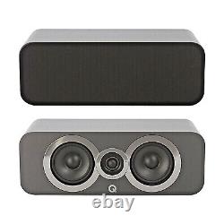 Q Acoustics 3090CI Centre Speaker Home Cinema HiFi Loudspeakers Graphite Grey